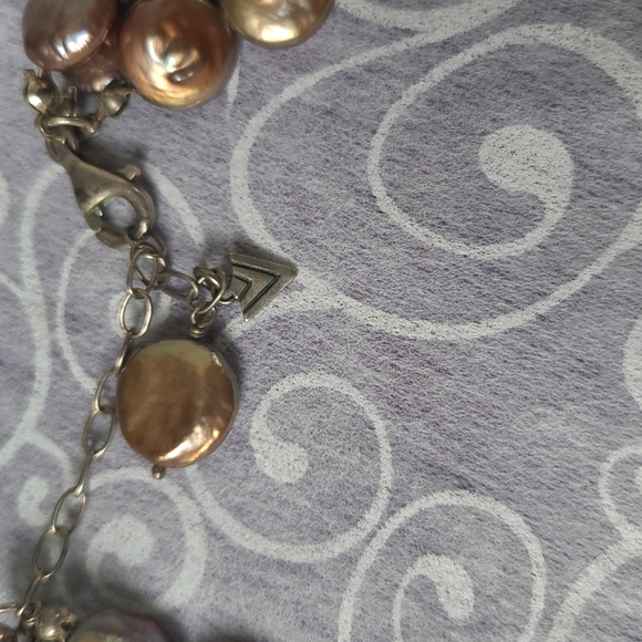 Vintage Silpada Multi-Strand Pearl Necklace - Picture 2 of 4